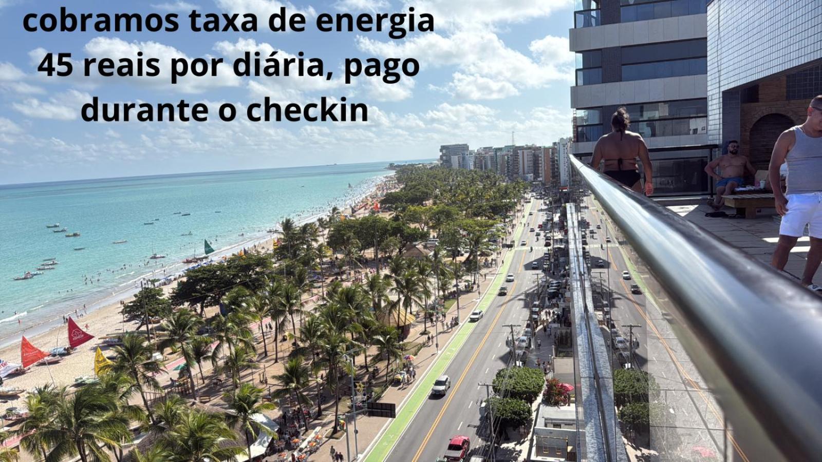 Lindo Apartamento De Frente Para A Praia De Pajucara Maceió Eksteriør bilde